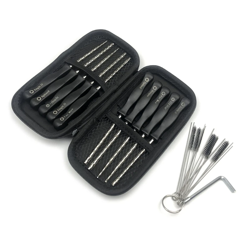 

50LB 10pcs Carburetor Adjustment Tool with Cleaning Needle Brush Kit for Common 2 Cycle Carburator Engine