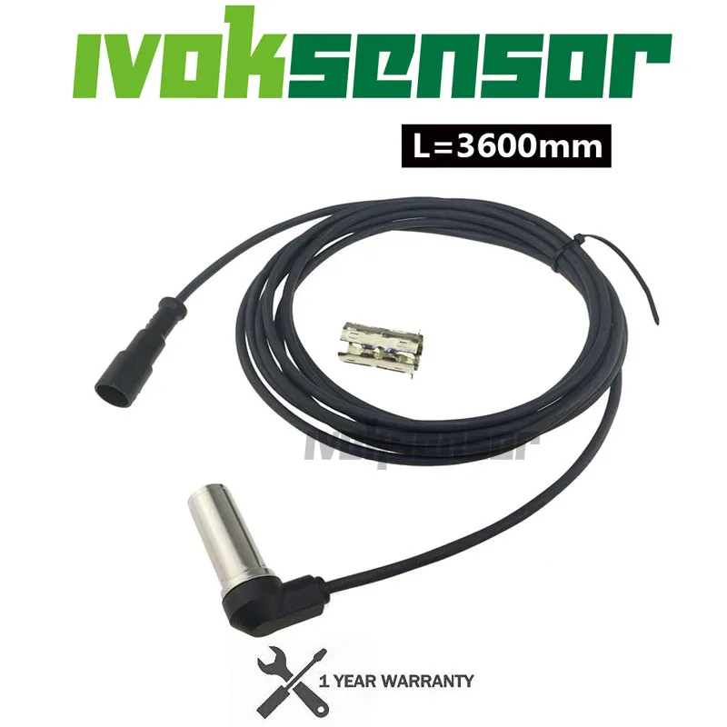 Датчик скорости колеса ABS L = 3600 мм для MB MERCEDES-BENZ AXOR 2 UNIMOG ACTROS MP2 MP3 4410329460 0035424618 0045424618 |