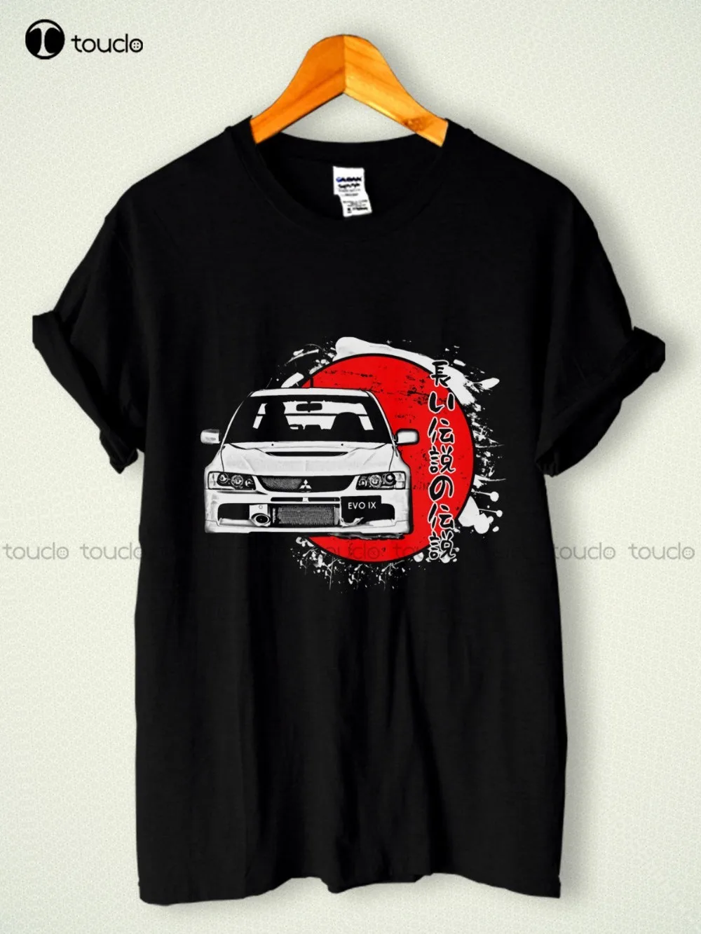 

New 4Mitsubishi Evo Lancer Japan Auto Sport Kanji Car T-Shirt S,M,L,Xl,2Xl,3Xlbrand Men'S Short Sleeve Tee Shirts Unisex