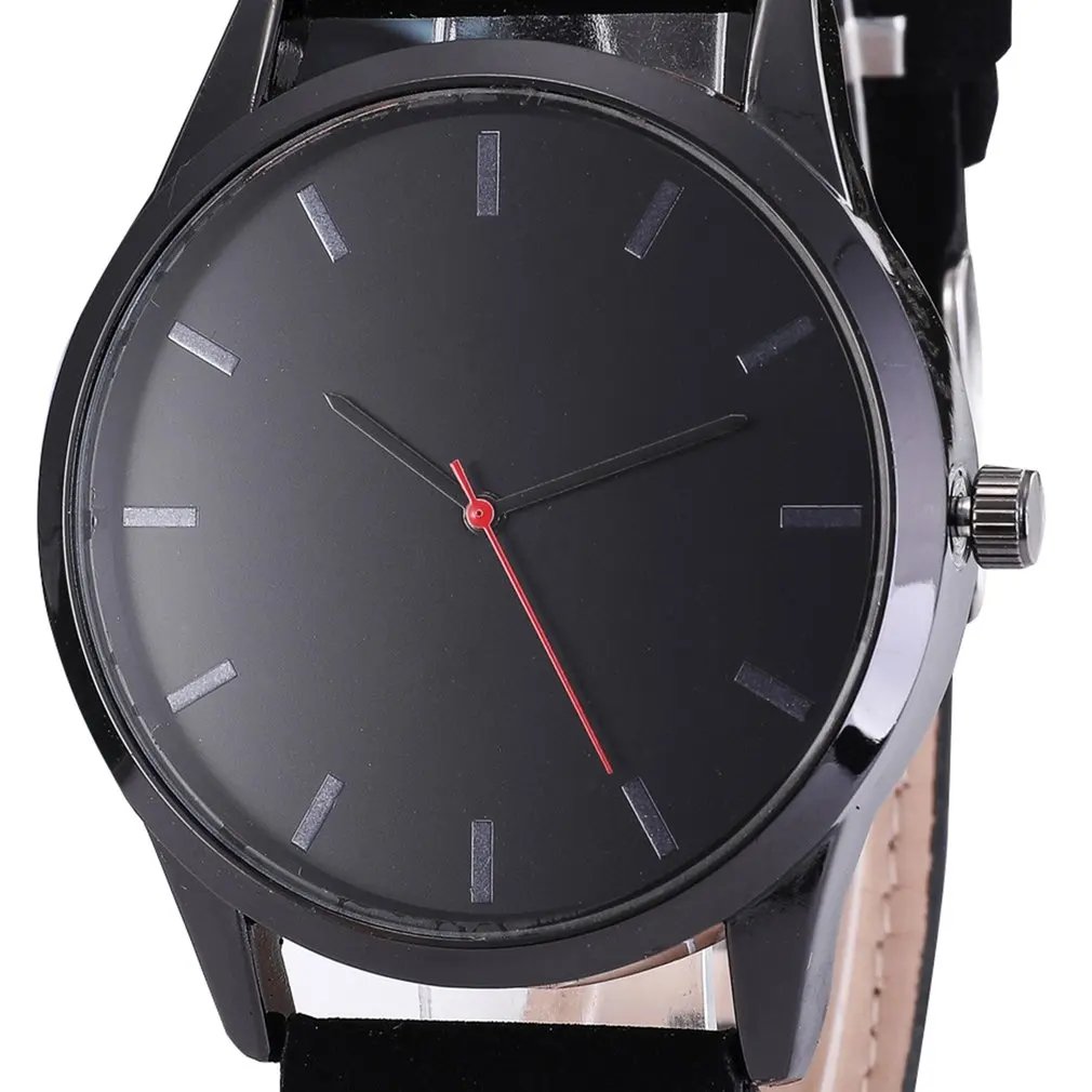 Мужские часы без календаря с матовым ремешком мужские Модные деловые большие