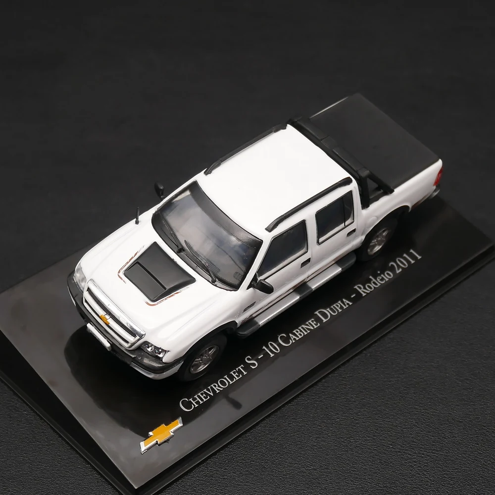 Авто Inn ixo 1:43 Chevrolet S 10 двойная камера Rodeio 2011 литая модель автомобиля|ixo 1:43|diecast model