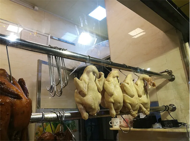 1 шт s образные Нержавеющая сталь крюк для говядины жаркое голубь курица кольцо