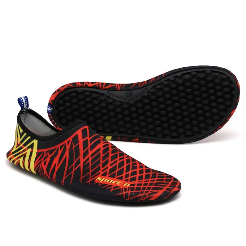 

Swimming Water Aqua Shoes Beach Camping Shoes Non-slip Quick Dry Sneakers Flat Soft Walking Adult Lover yoga Shoes