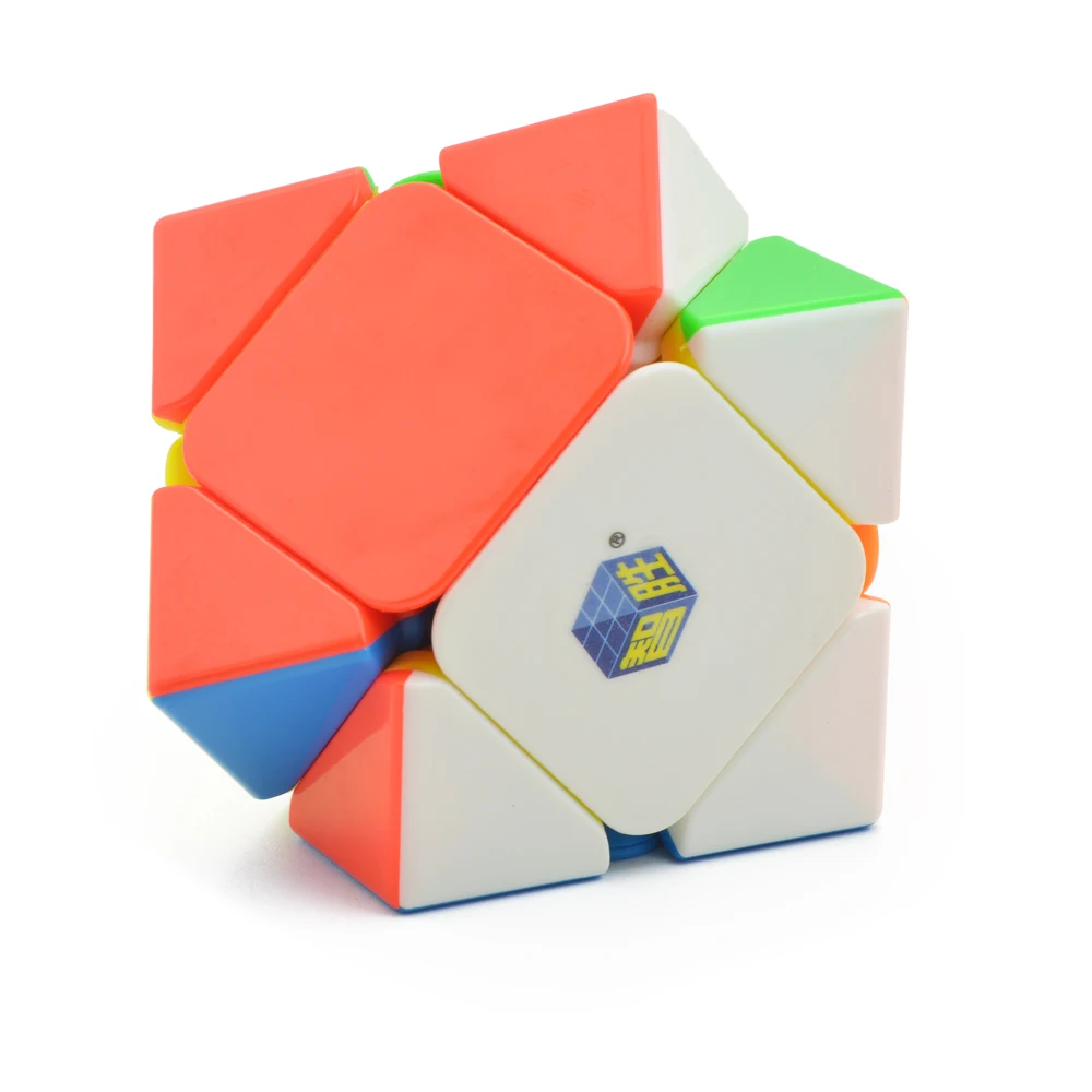 Yuxin маленький магический косой Магический кубик без наклеек 2x2x2 3x3x3 SQ-1 Megaminxed Cube Puzzle для начинающих Zhisheng Cubo Magico Kids