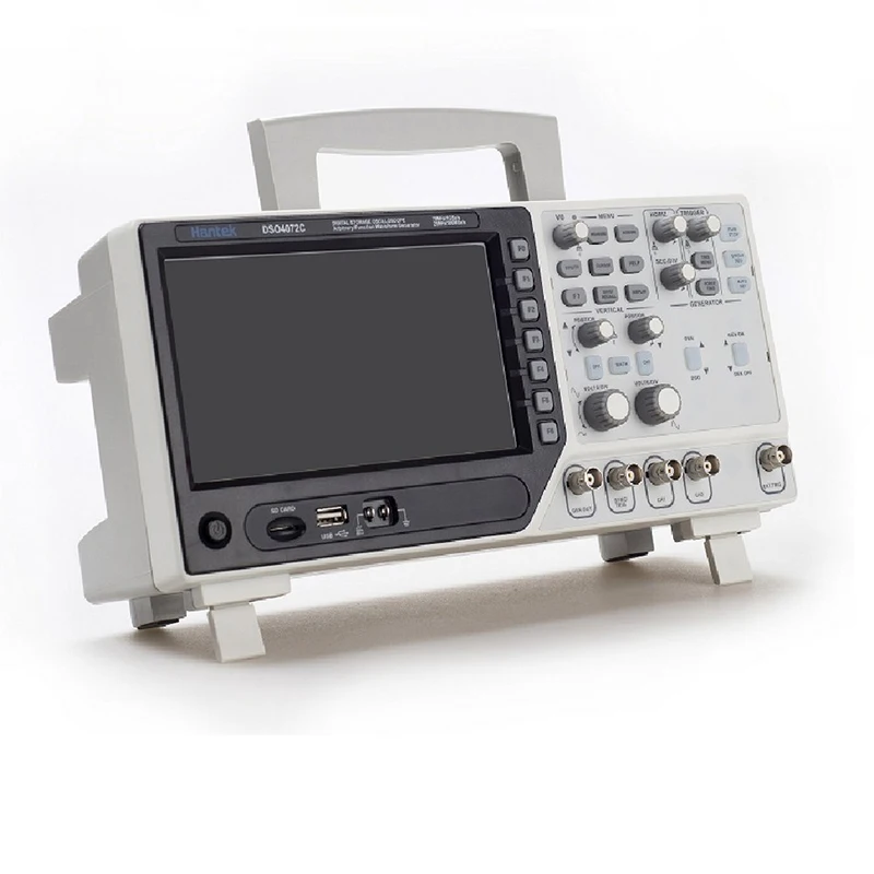 Осциллограф Hantek DSO4072S цифровой осциллограф Usb 70 МГц 2 канала 1 Гвыб/с ociloскоп для