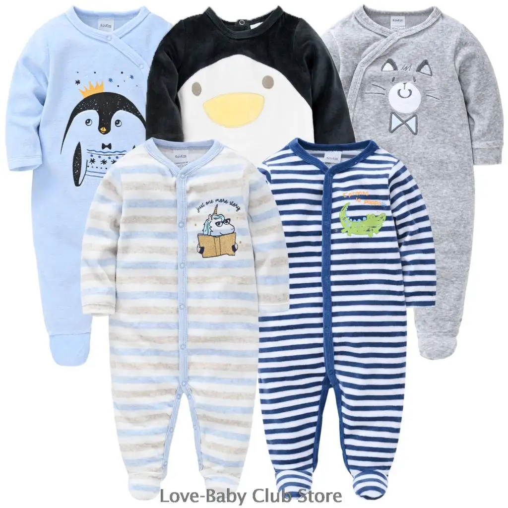 Комбинезоны для маленьких мальчиков и девочек Одежда с длинными рукавами 3M 6M 9M 12