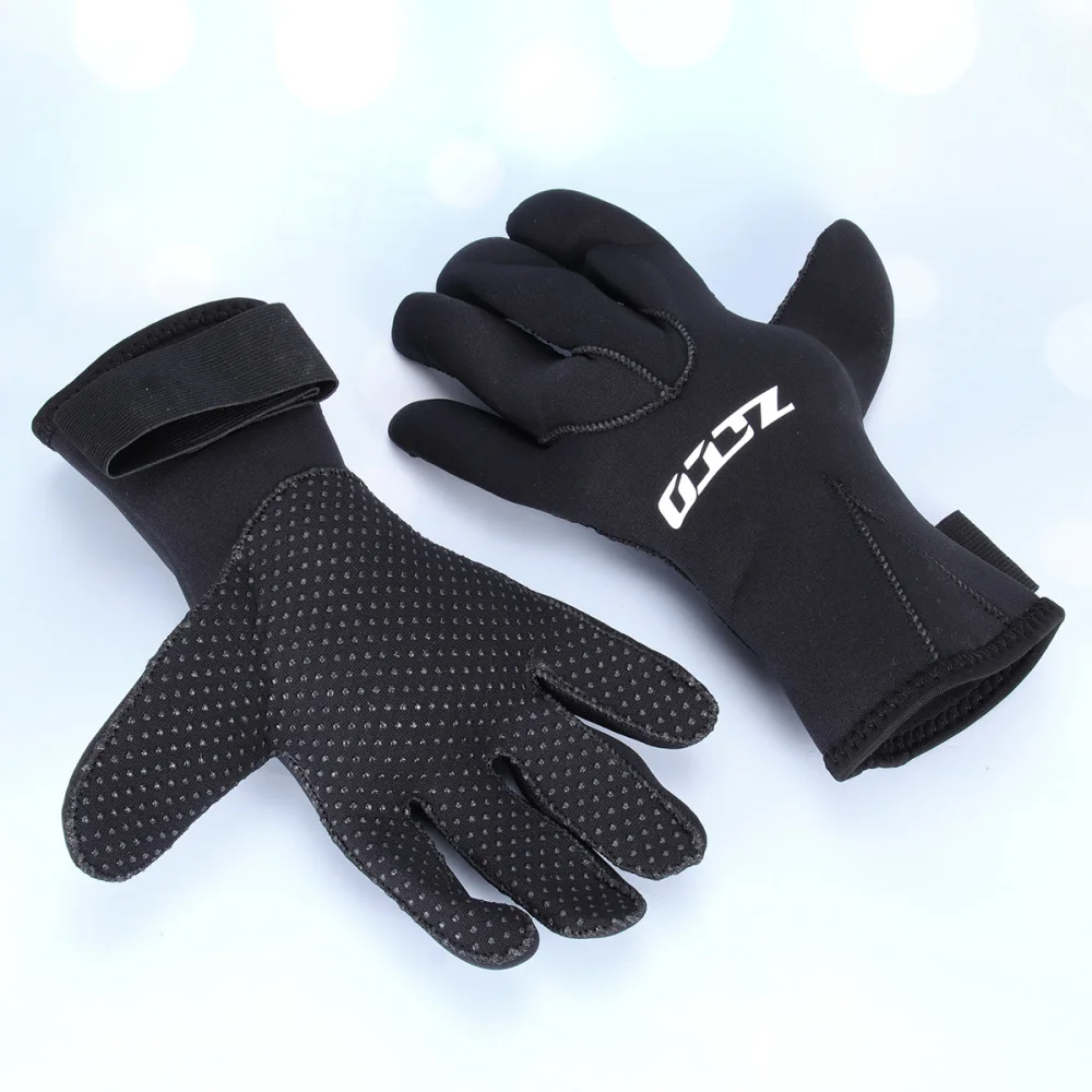 

3mm Thick Warm Diving Anti-Wear Non Snorkeling Scratch Prevention - Size (Black)