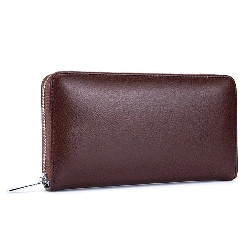 

Leather Special Long Credit Card Holder Men Anti Theft Travel Passport Wallet Women Business ID Holder 36 Muti-Cards Purse