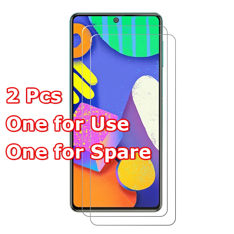 2 шт./лот для Samsung Galaxy F62 / M62 F52 5G Защитная пленка экрана из закаленного стекла