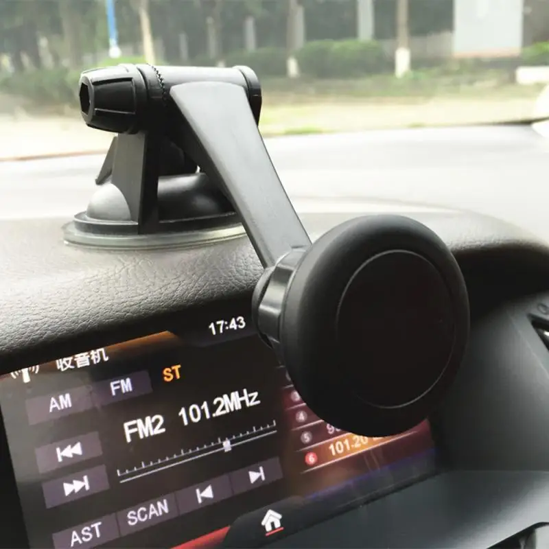 Магнитный автомобильный держатель для телефона мини крепление на