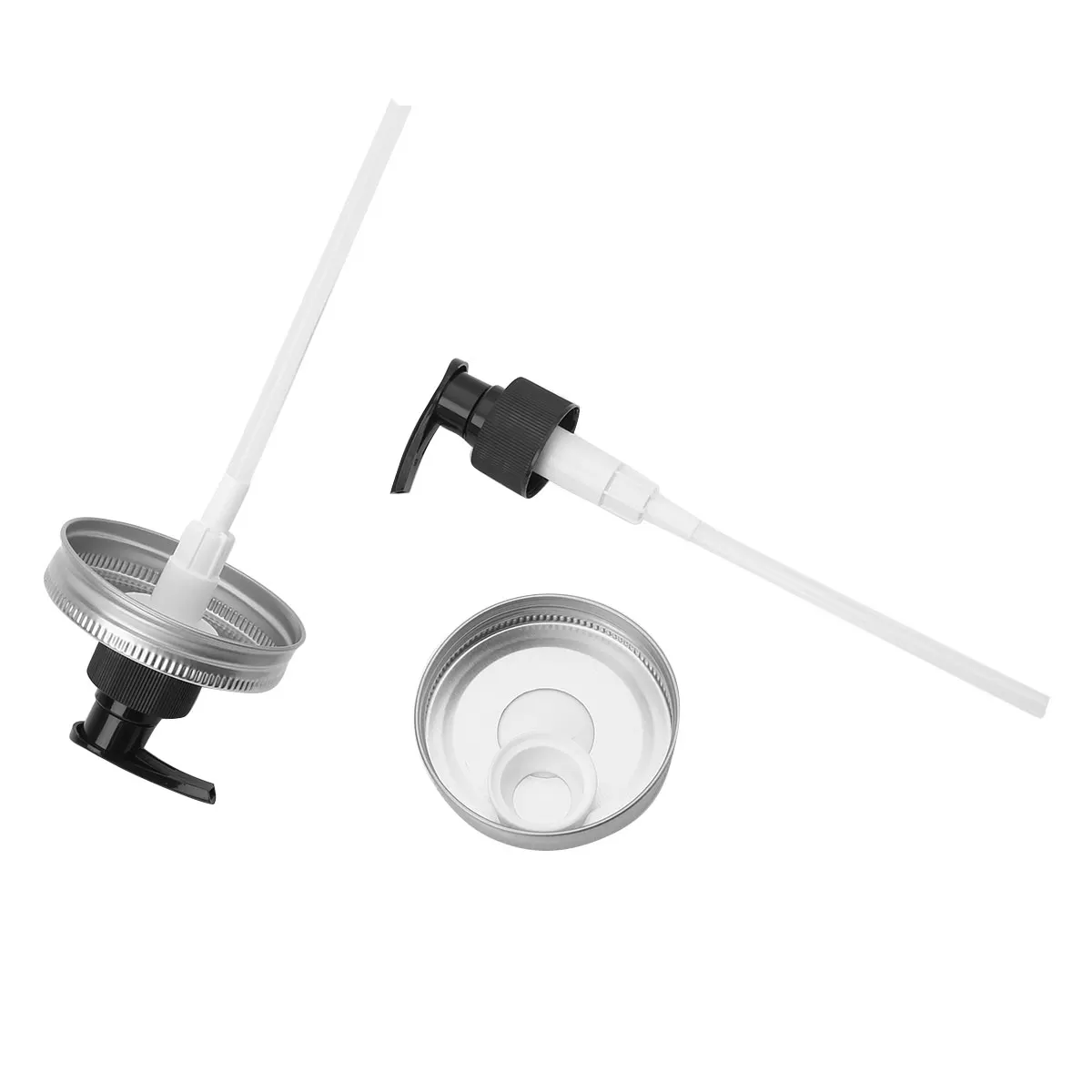 Набор из 2 крышек для дозатора мыла стойких к ржавчине|Переносные дозаторы мыла| |