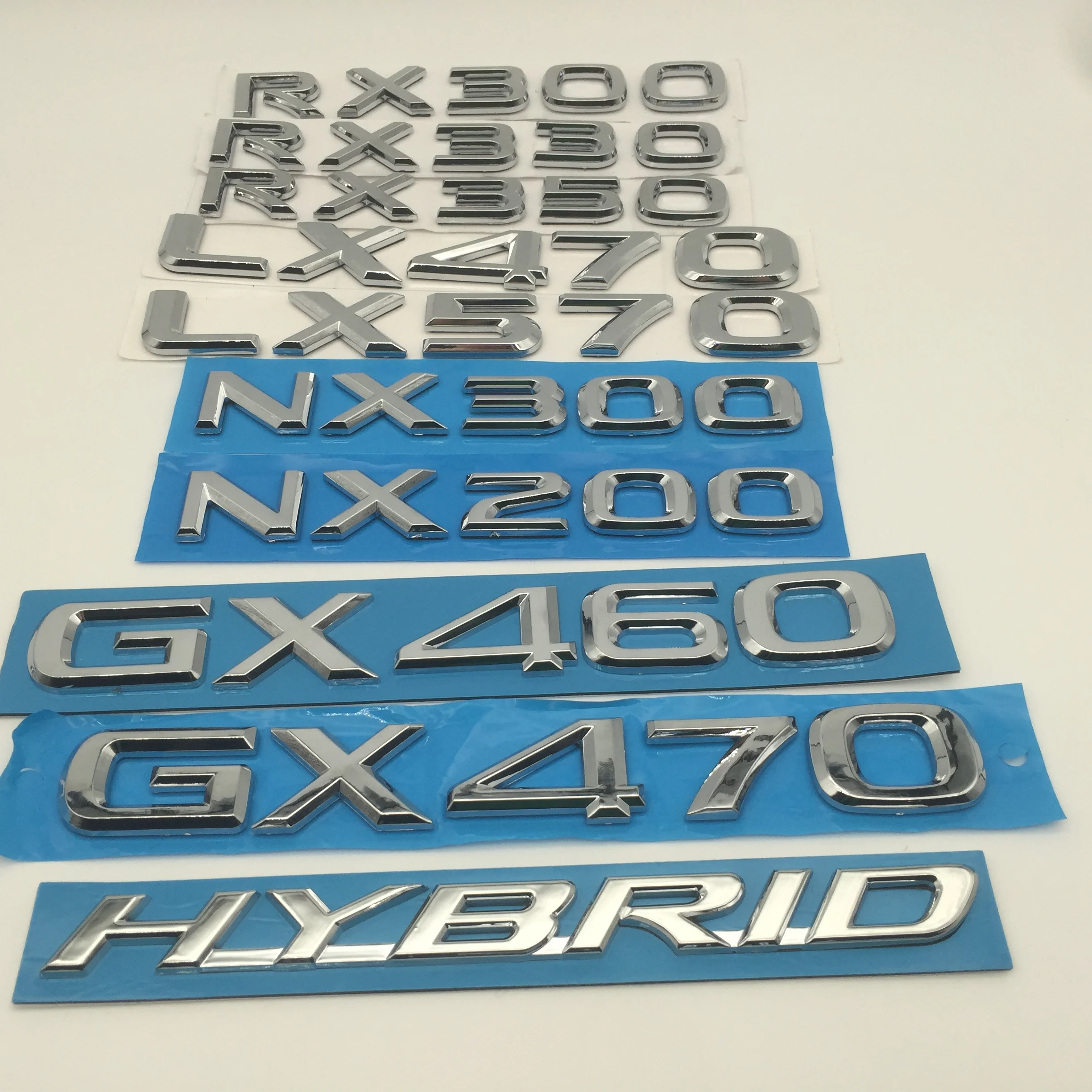 1 шт. ABS Гибридный RX300 RX330 RX350 ES200 ES240 ES260 ES300 ES350 Автомобильная буква задний хвост