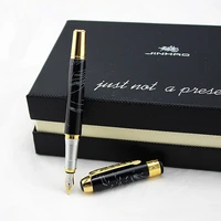 luxury brand jinhao 250 iraurita fountain pen full metal golden clip 0 5mm pens writing stationery office school supplies