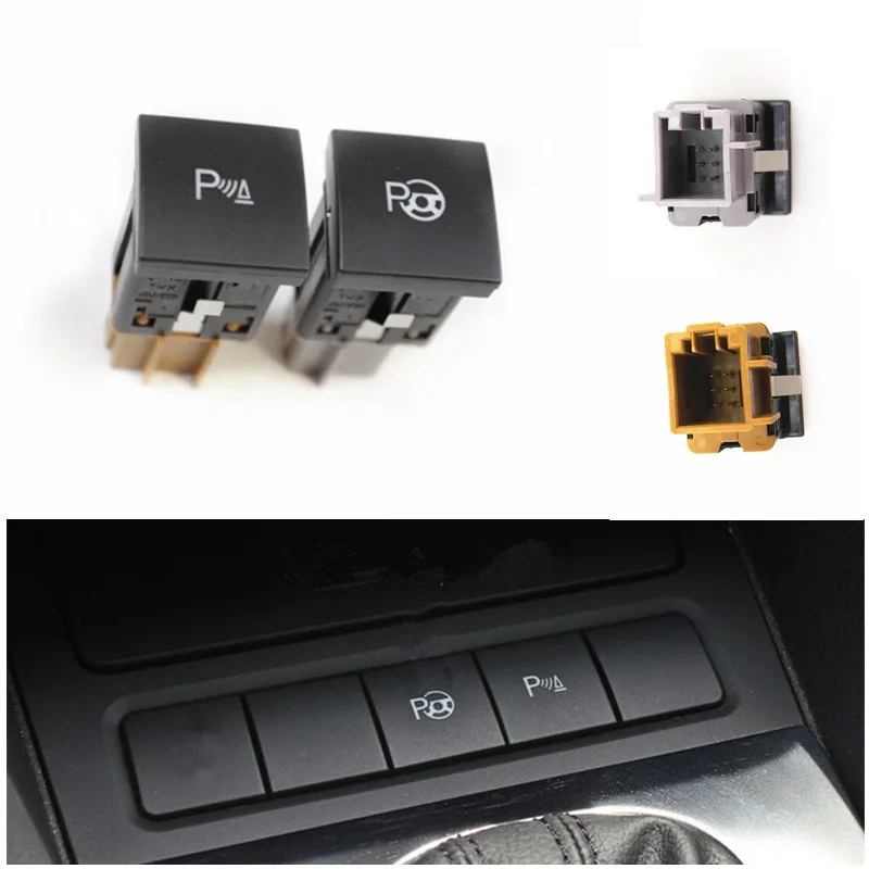 

Auto Accessories Automatic Parking adjustment Control assist System Switch PDC OPS Radar Switch Button For VW Jetta Golf 6 MK6