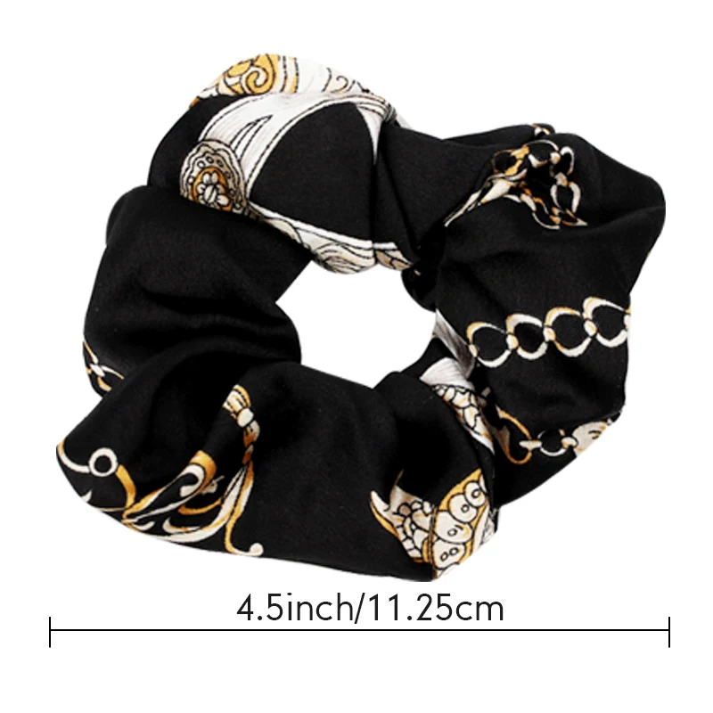 

Fashion Women Elastic Hair Bands Wholesale Scrunchies Ponytail Holder Bandana Scrunchie Hair Ties for Girls Accessories