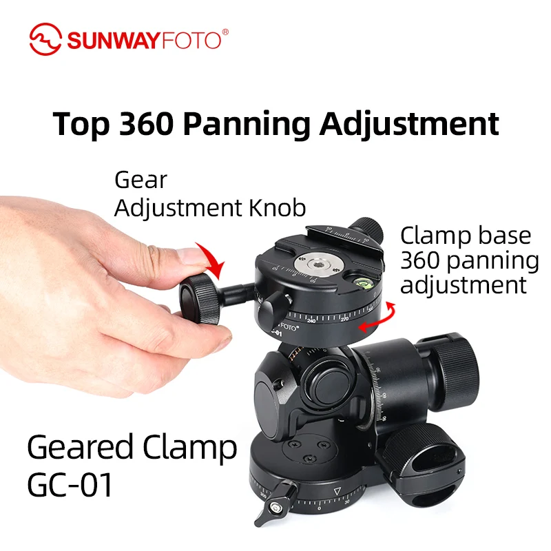 Панорамная головка SUNWAYFOTO GH-PRO II + plus для камеры DSLR быстросъемная пластина |