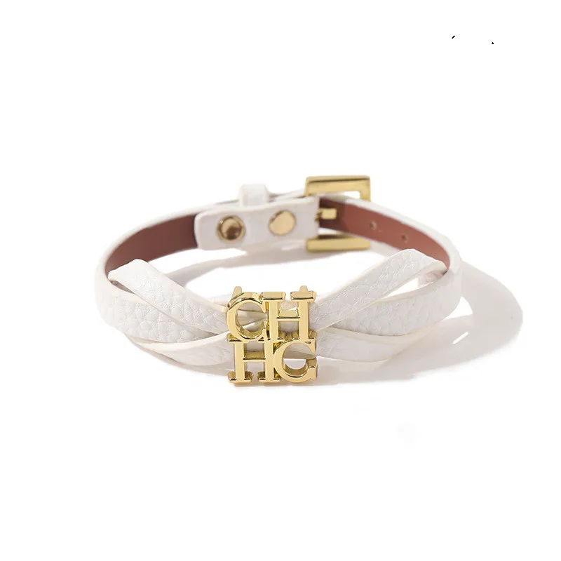 Высококачественный милый браслет из искусственной кожи в стиле панк с