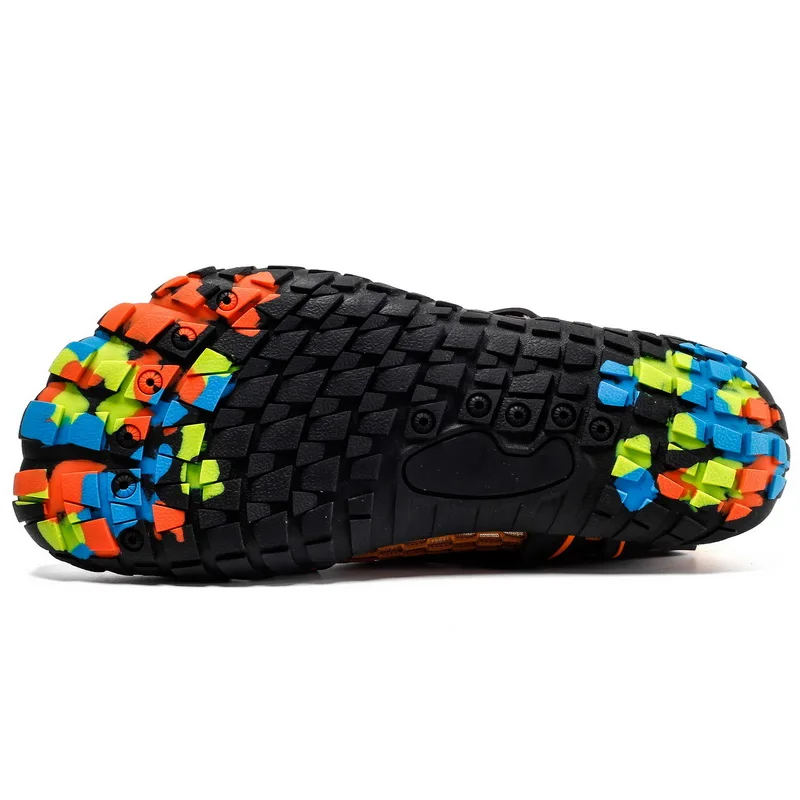 

Summer Breathable Tourism Men Hiking Shoes Suede Mesh Outdoor Men Sneakers Climbing Shoes Men Sport Shoes Quick-dry Water Shoes