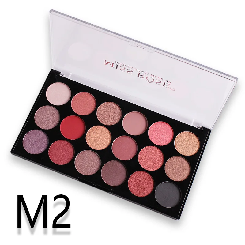 Miss Rose beauty глазурованная Косметика Тени для век палитра макияжа Кисти мерцающие