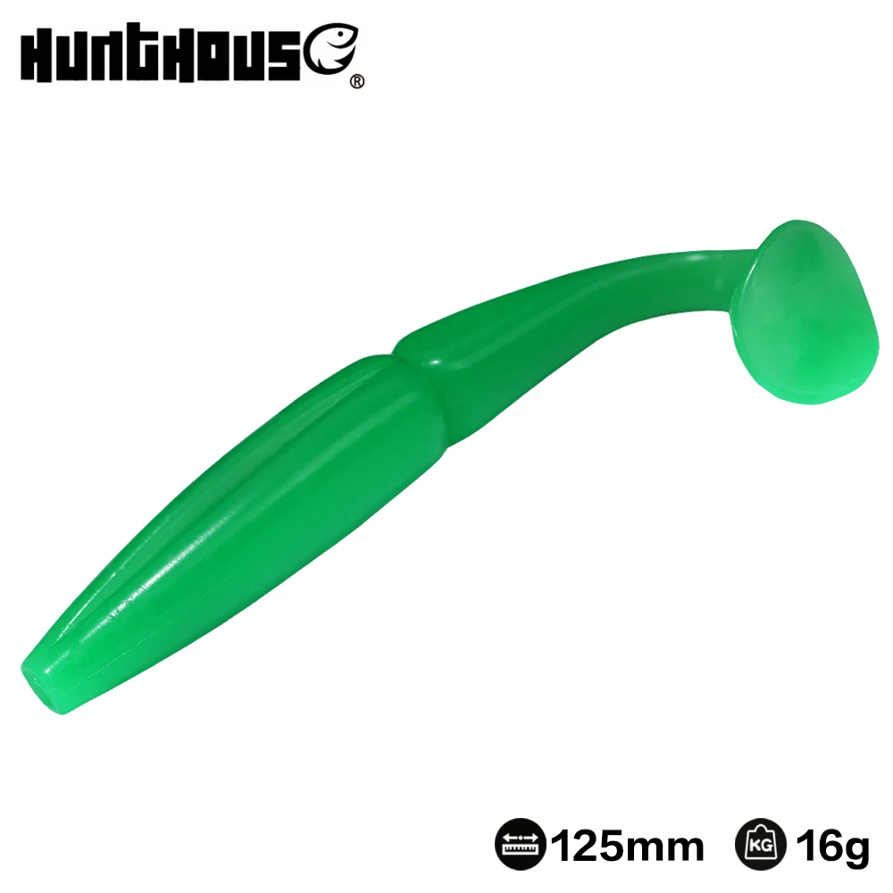 Hunthouse T-хвост 4 шт./пакет мягкие силиконовые приманки Рыболовная Приманка leurre Шад