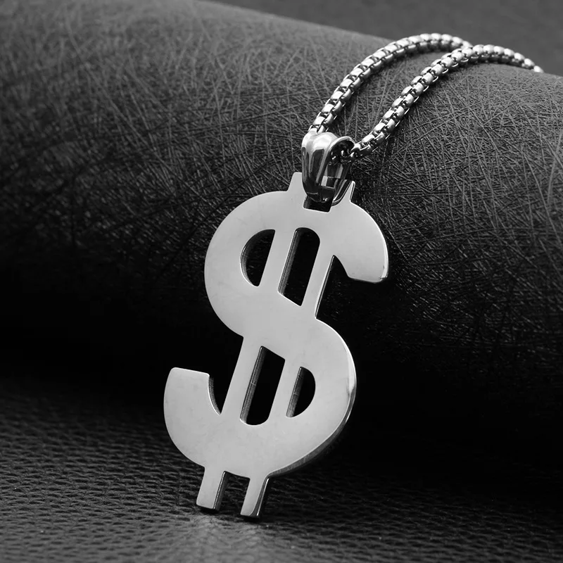 Мужское ожерелье в стиле стимпанк USD fashion $ ожерелья хип хоп с кулоном из