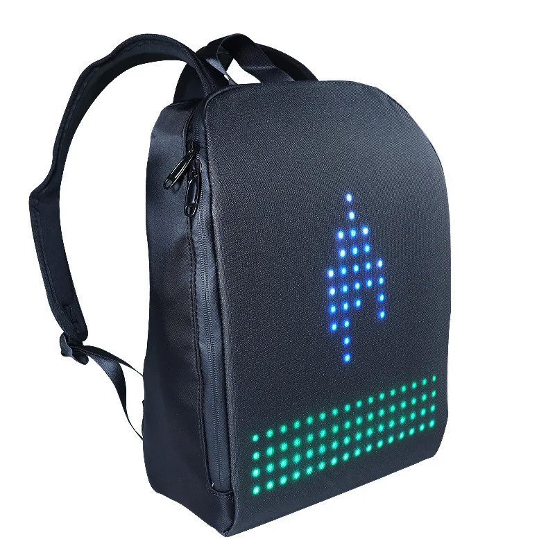 

Biosled LED Advertising Light Led Display Backpack Smart WIFI Version APP Control Computer Backpack with customizable LED screen