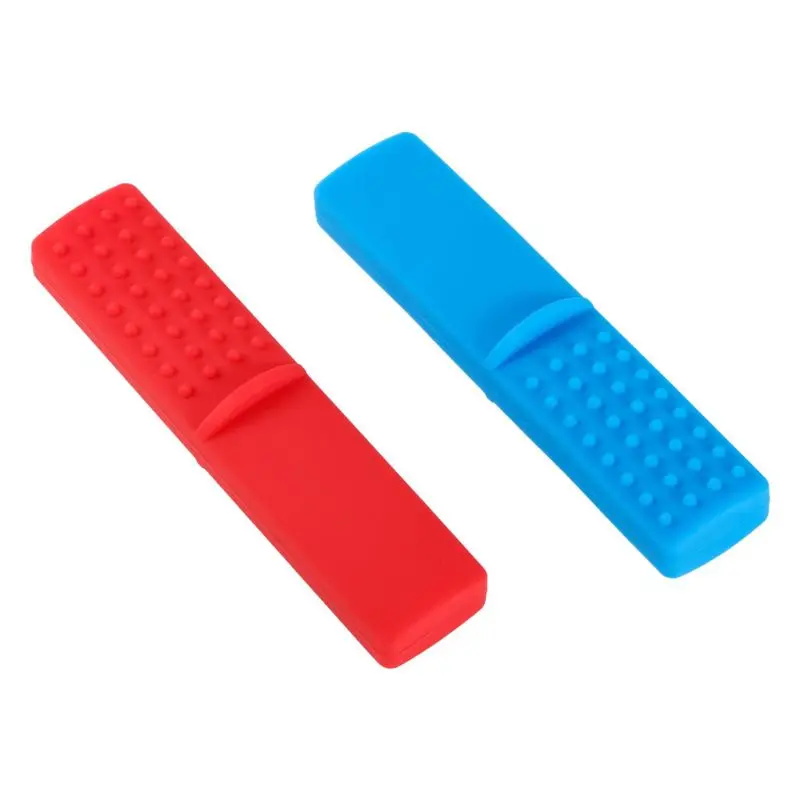 Mordedores de silicona para ni&ntilde;os, juguete de dentici&oacute;n para autismo y masticables, 63HE-4