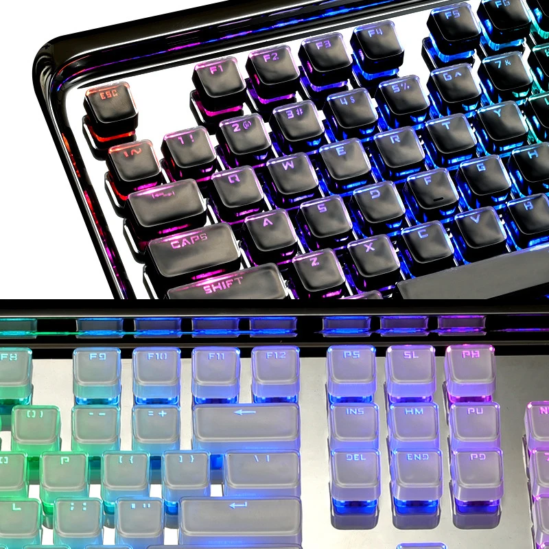 Gamer прозрачная крышка для ключей с кристаллами двухцветная впрыска персонаж