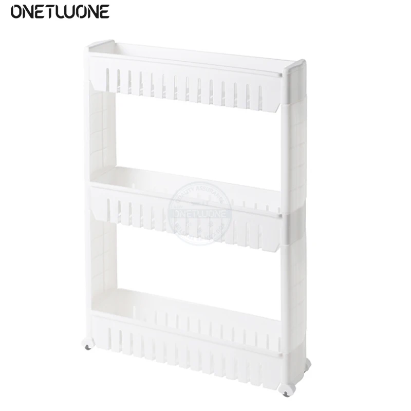 Полка со съемными колесами полка для хранения в ванной многослойный стеллаж