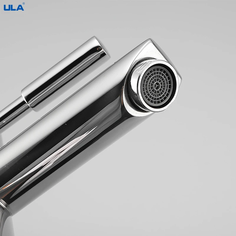Смеситель для ванной комнаты ULA кран горячей и холодной воды из нержавеющей стали