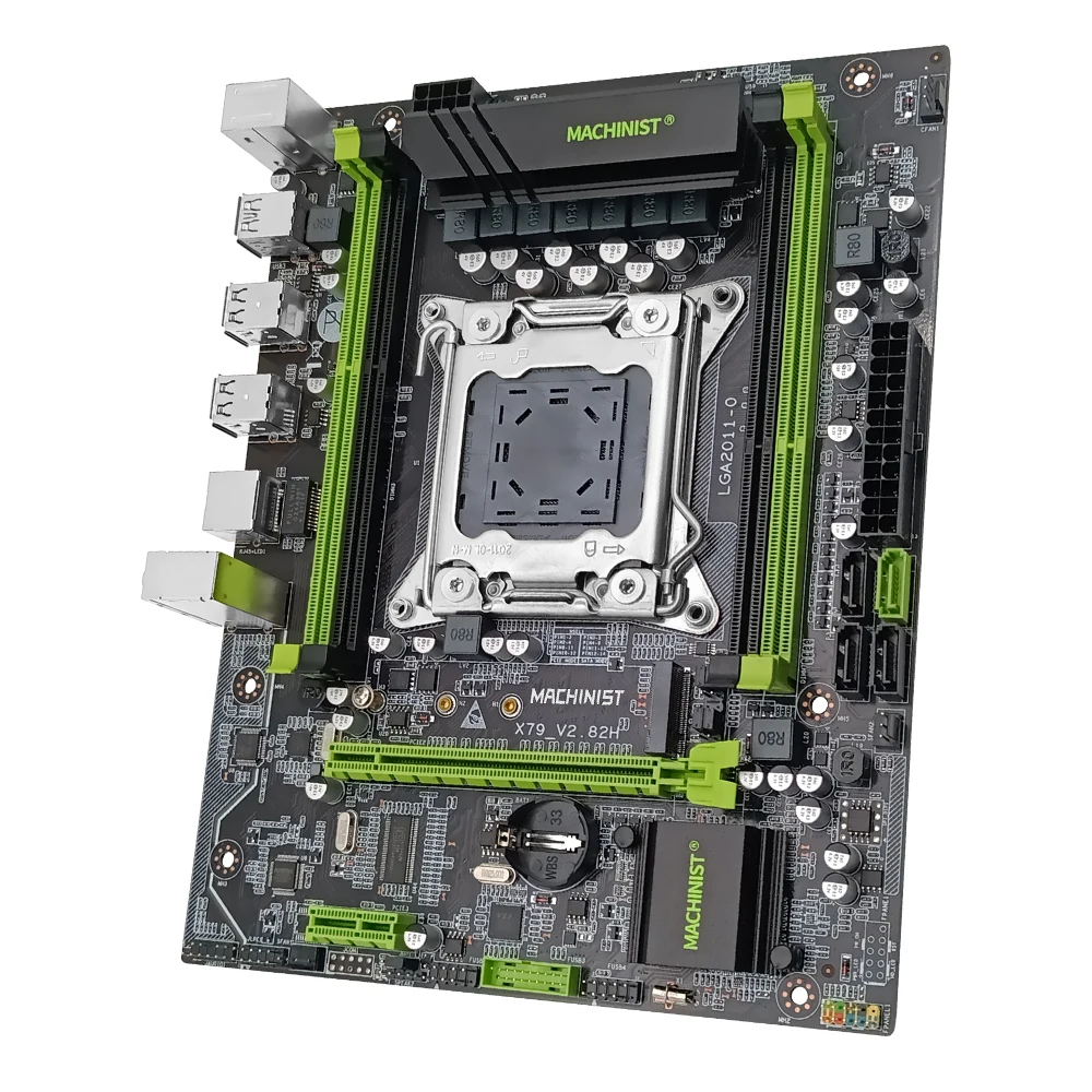 MACHINIST X79 Motherboard LGA 2011 Kit Set With Xeon E5 2650 V2 Processor CPU Surppot 16GB*4 DDR3 ECC RAM Four-Channel NVME M.2 |