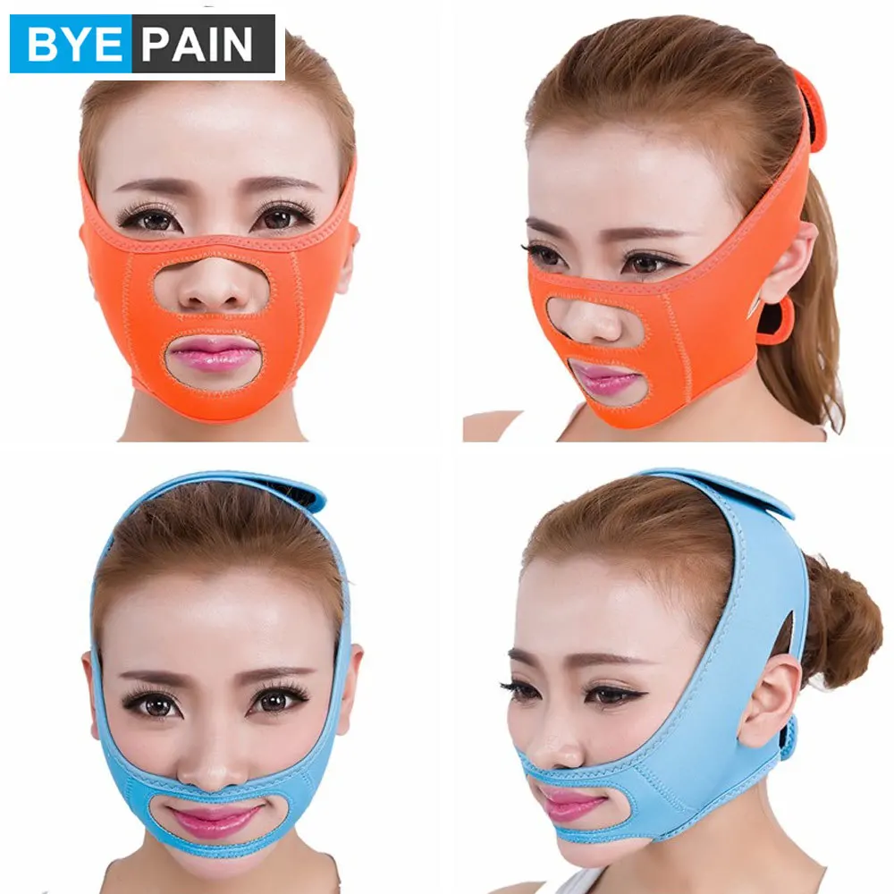 1 шт. пояс для похудения BYEPAIN лифтинга лица двойной редуктор подбородка