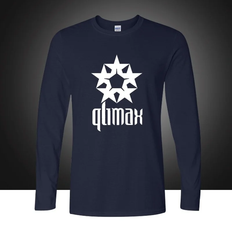 2021 Qlimax рок группы дизайнерская футболка Мужская хлопковая с принтом