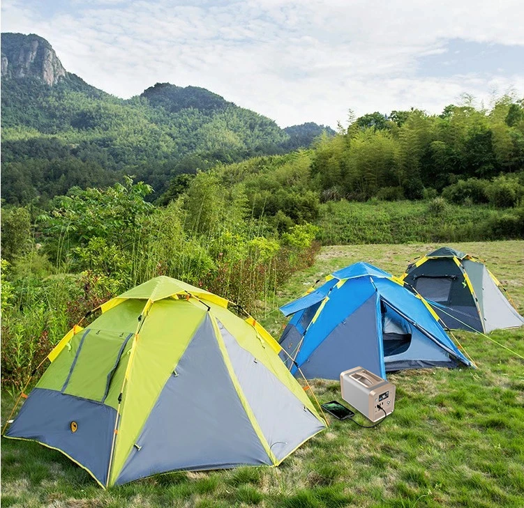 

300W 300wh USB C 400-watt portable generator 3 in 1 wireless power station power bank charger For outdoor Lithium dock station