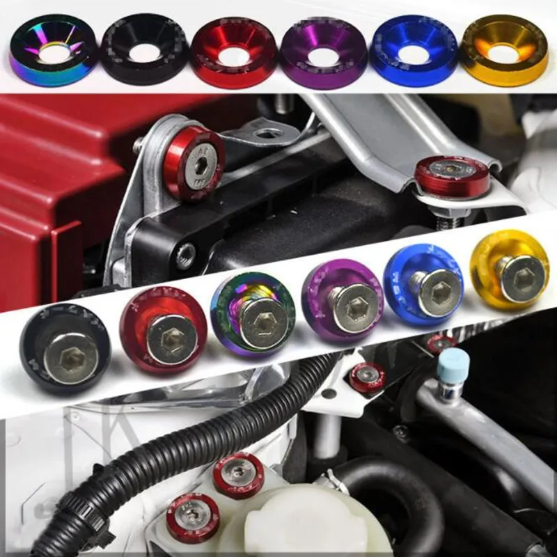 10 шт. автомобильный бампер двигатель вогнутые винты автостайлинг для Lifan X60 Cebrium