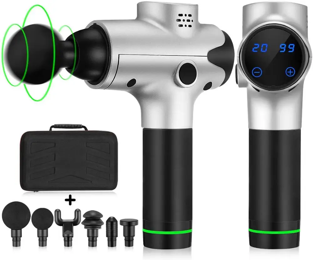 Электрический массажер для восстановления мышц 20 скоростей ударная