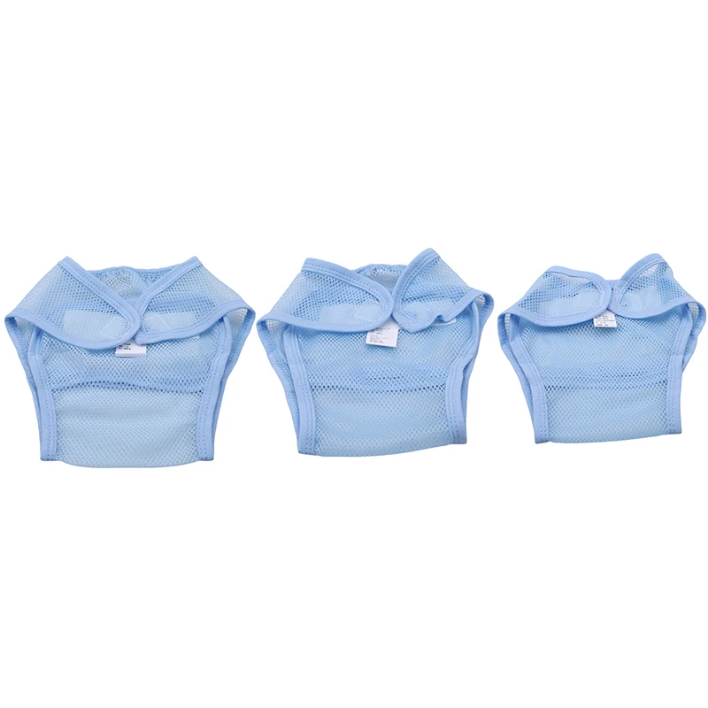 Pa&ntilde;al de bolsillo de malla lavable para reci&eacute;n nacido, pa&ntilde;ales transpirables de verano, forro de algod&oacute;n para beb&eacute;, pa&ntilde;ales de tela reutilizables-5