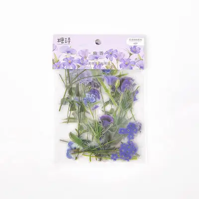 40 шт./упак. Kawaii японский Decoracion журнал милый дневник для записей Цветочные наклейки Скрапбукинг хлопья канцелярские школьные принадлежности - Цвет: 3