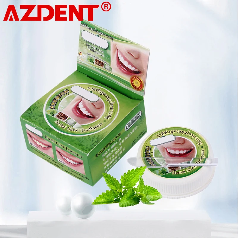 Травяная зубная паста из Таиланда с гвоздиком вкусом мяты кокоса