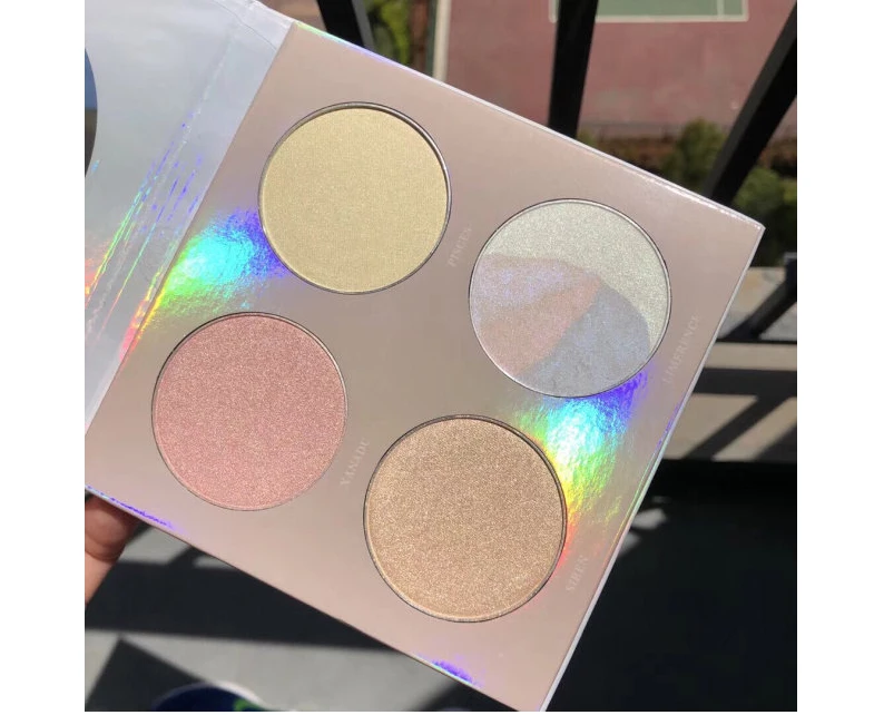 GUICAMI MARBLE палитра теней для век 4 цветов осветляющая ремонтный порошок лица