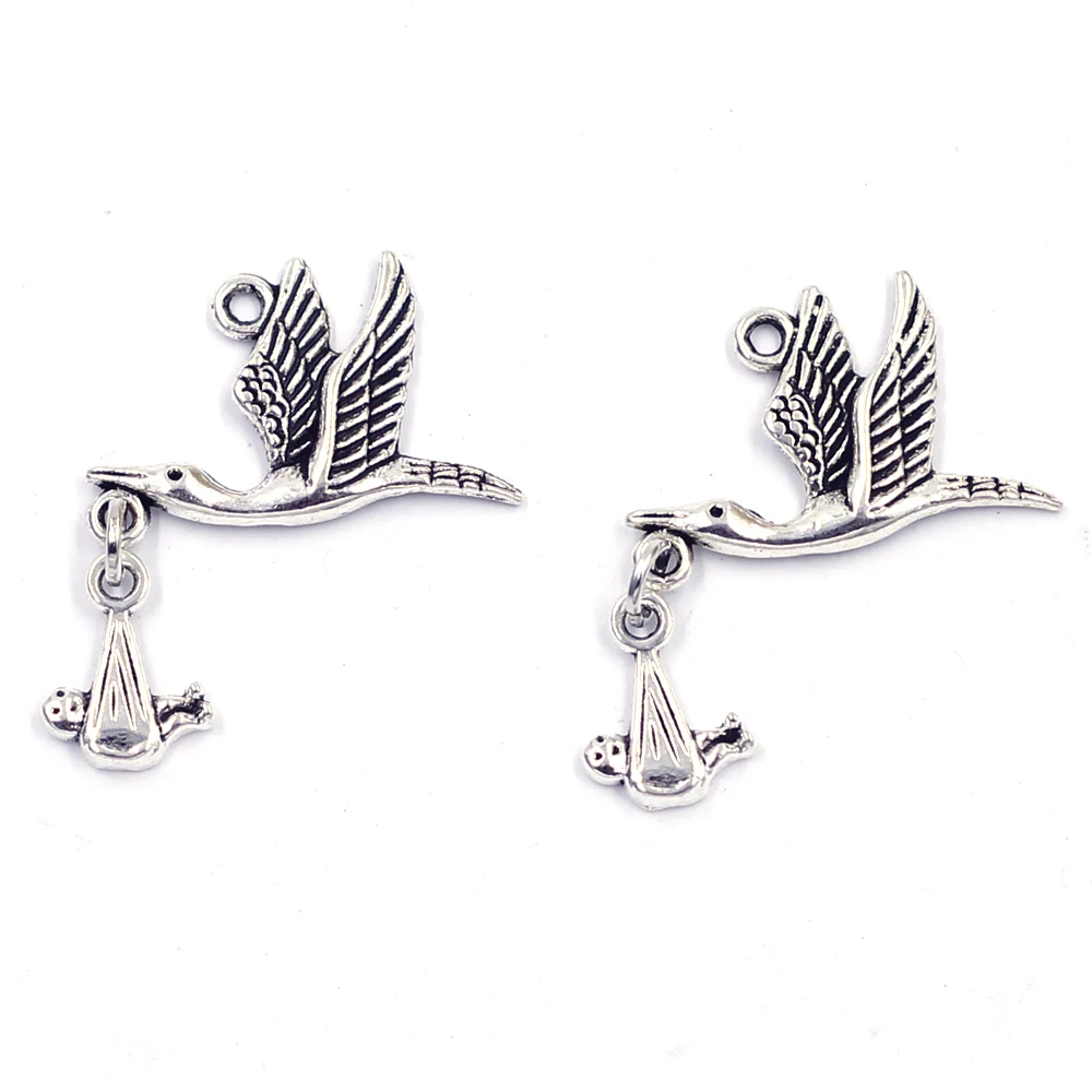 

Pendants Owl Peacock Hawk Lovely Birds Animal Bronze Silver Tone For Charms Earrings Necklaces Jewelry DIY Making Findings
