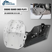 for 390 adventure 2019 2020 2021 motorcycle chassis engine guard bash bottom skid plate lower frame cover protector 390adventure