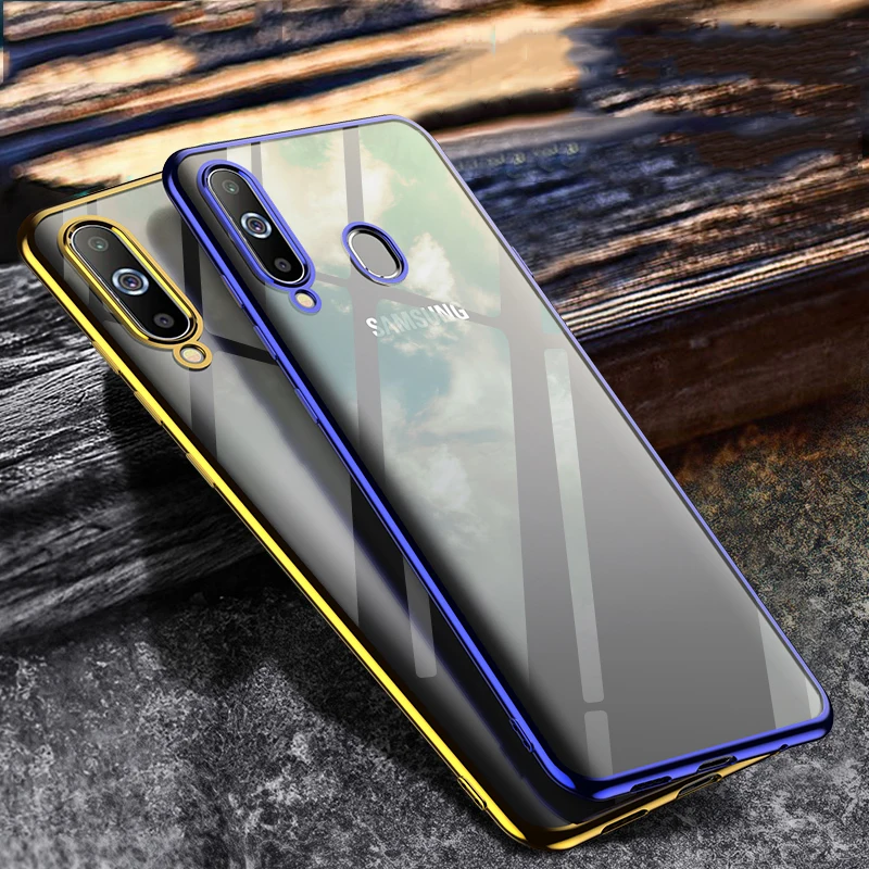 Роскошные лазер для samsung Galaxy A30 A20 A50 A10 A70 A40 M20 A50 A20e S10 S8 S9 Plus Note 10 A6 A7 Чехол Покрытие чехол из силикона и ТПУ
