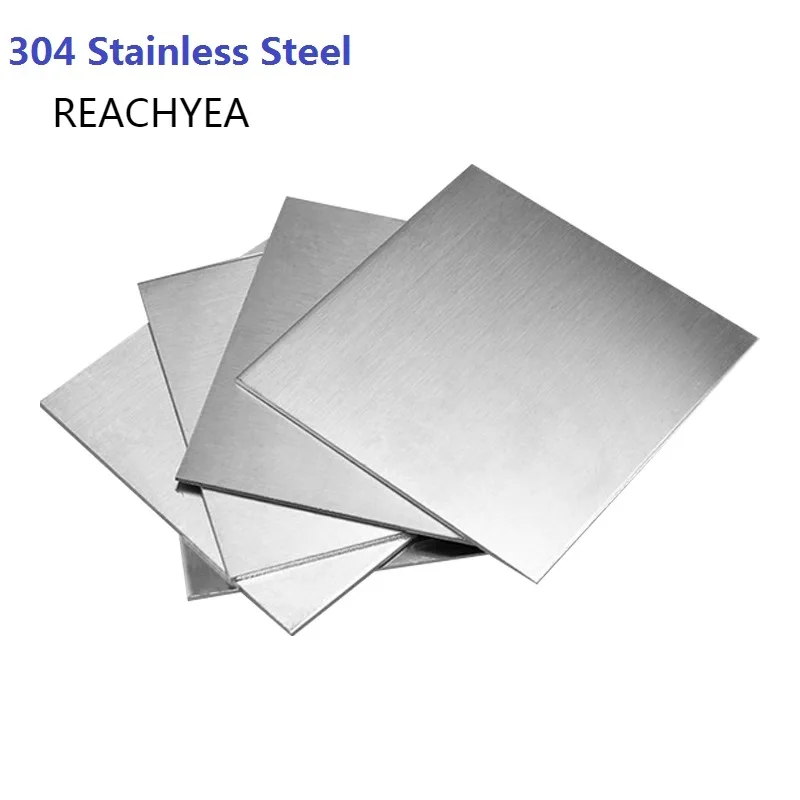 

1mm 1.5mm 2mm 3mm Thickness 304 Stainless Steel Plate Stainless Steel Sheet Smooth Metal Processing Laser Cutting Sheet 200X250