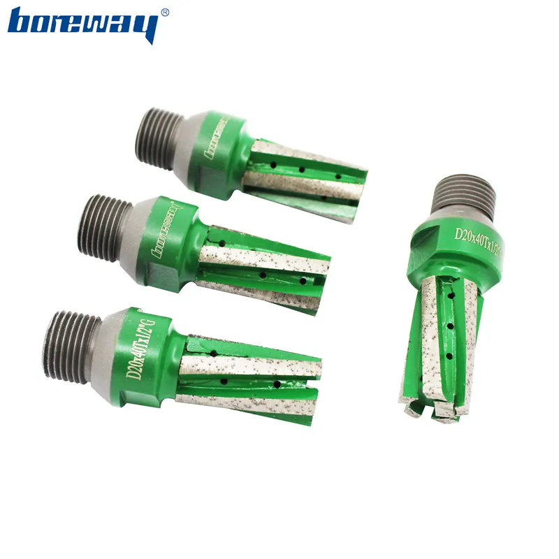 Алмазный режущий наконечник Boreway D20 * 40T 1/2G CNC 5 + 1 сегментов для каменной раковины