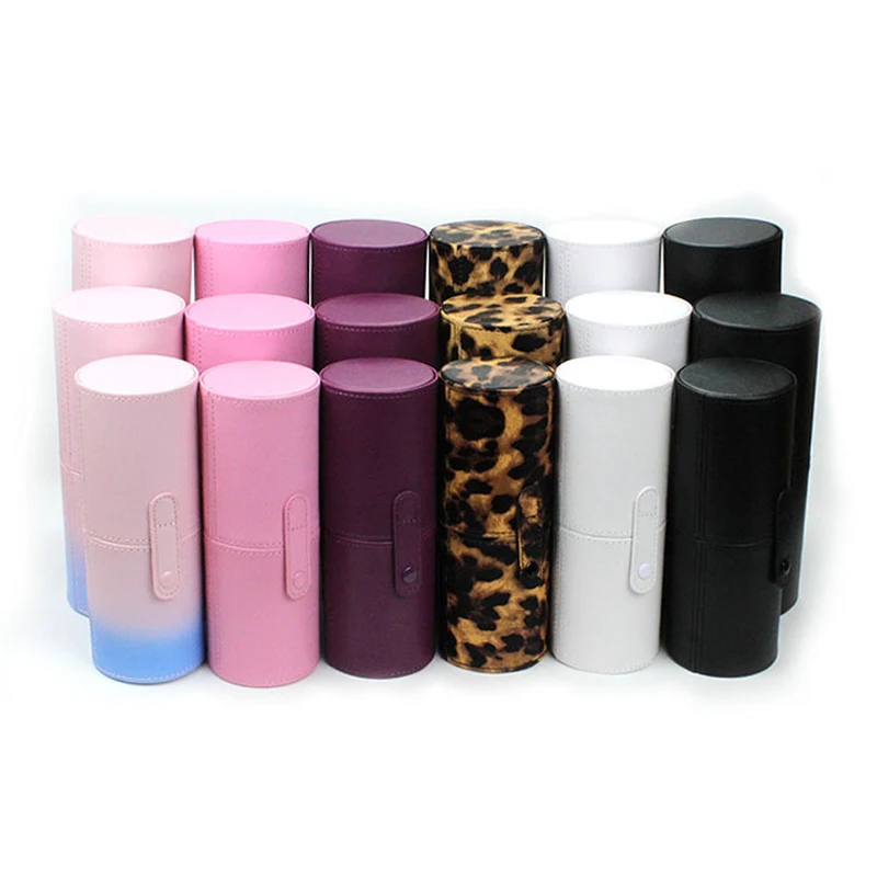 Женский дорожный держатель для кистей макияжа пылезащитный органайзер коробка