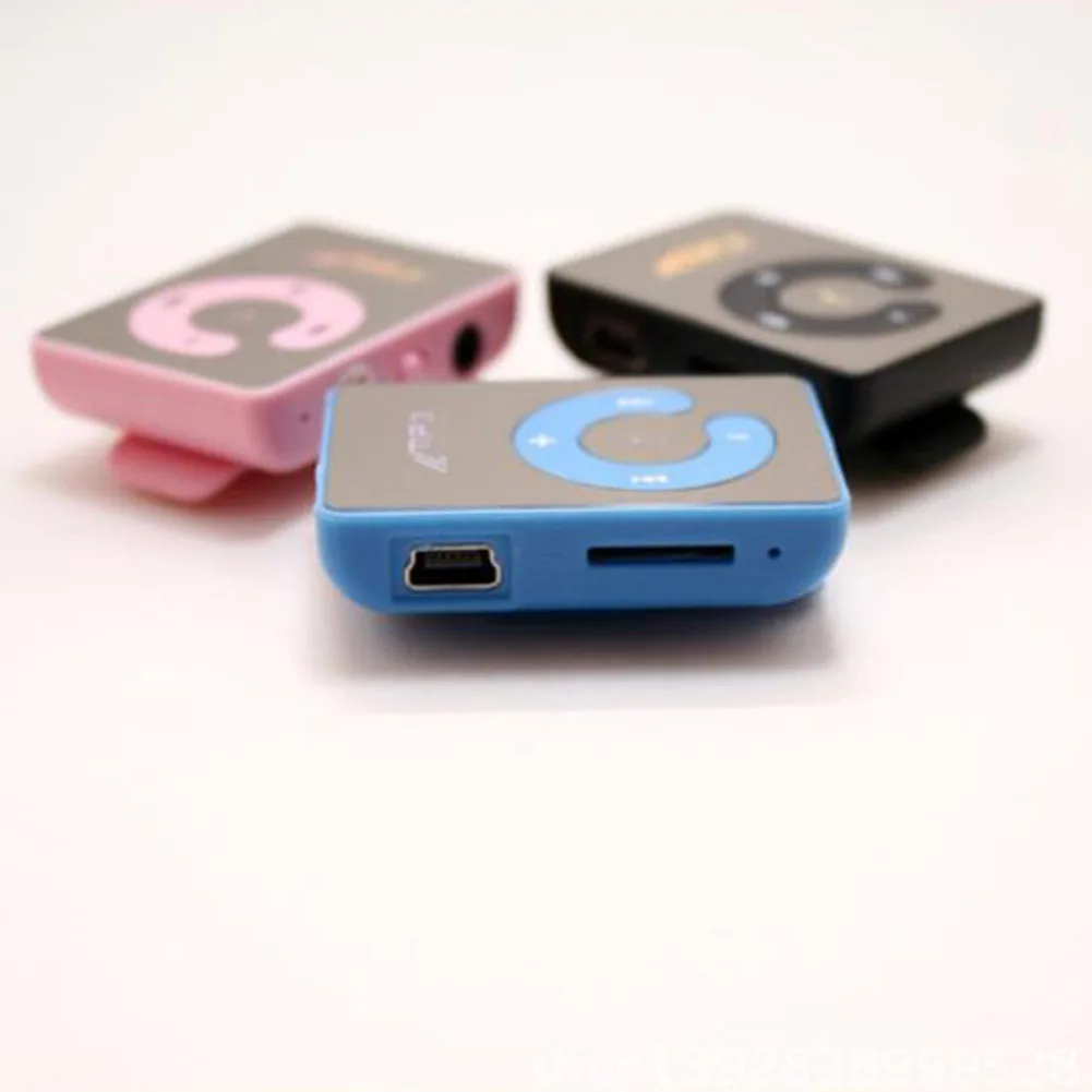 MP3 Player Waterproof Mirror Mini Portable Music TF Card Sports C Button Clip Digital | Players