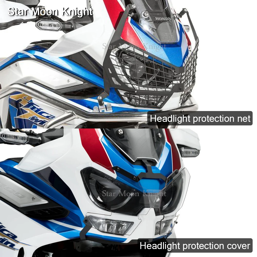 

For Honda Africa Twin CRF1100L CRF 1100 Adventure Sports Motorcycle Headlight Head Light Guard Protector Cover Protection Grill