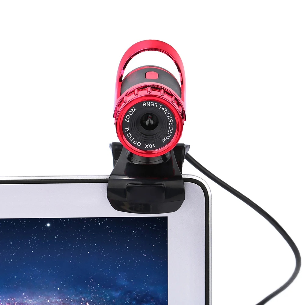 HD веб камера USB 2 0 Веб 360 градусов микрофон для настольного компьютера Skype ПК
