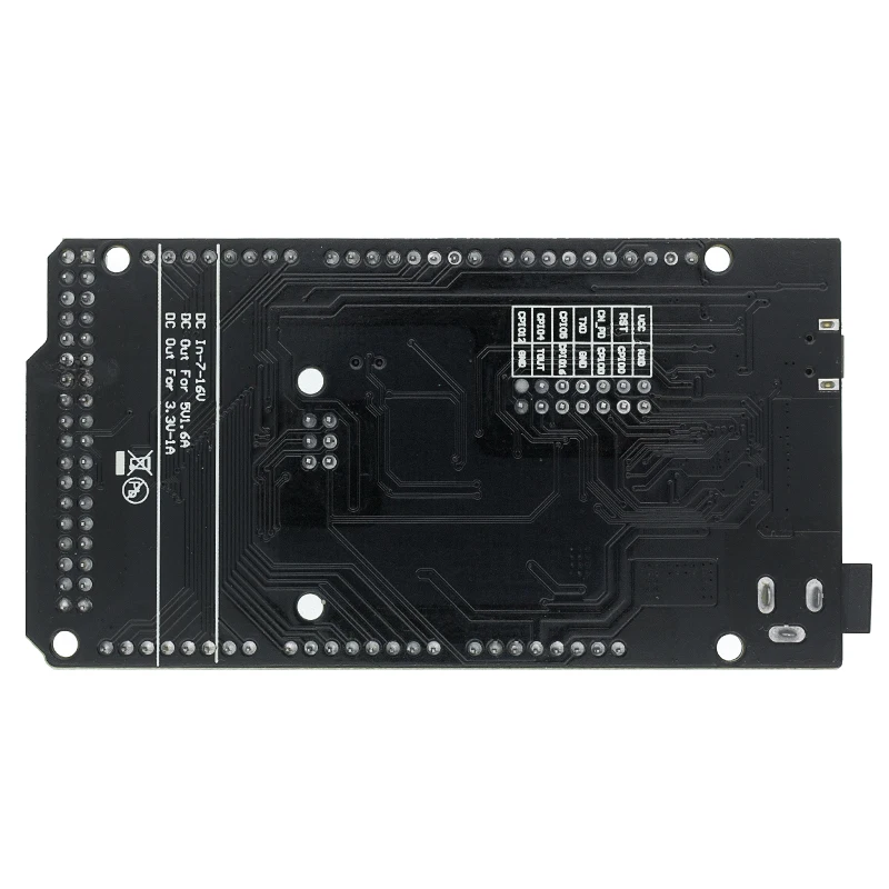 Mega + WiFi R3 ATmega2560 ESP8266 (память 32 Мб) искусственная кожа CH340G. Совместим с NodeMCU WeMos CH340 |